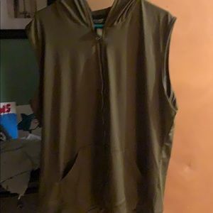 Coofandy brand dri fit cut off hoodie brand